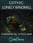 Stock Map: Gothic - Lonely Windmill