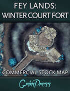 {Commercial} Stock Map: Fey Lands - Winter Court