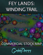 {Commercial} Stock Map: Fey Lands - Winding Trail