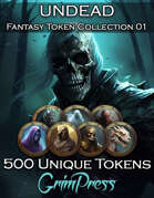 Fantasy Token Collection - Undead 01 [BUNDLE]