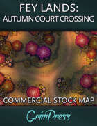{Commercial} Stock Map: Fey Lands - Autumn Court Crossroad