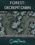 Stock Map: Forest - Decrepit Cabin