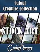 Grim Press Stock Art - Cutout Creature Collection [BUNDLE]