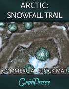 {Commercial} Stock Map: Arctic - Snowfall Trail