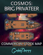 {Commercial} Stock Map: Cosmos - Brig Privateer