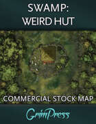 {Commercial} Stock Map: Swamp - Weird Hut