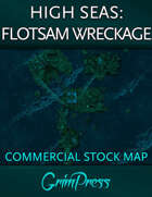 {Commercial} Stock Map: High Seas - Flotsam Wreckage