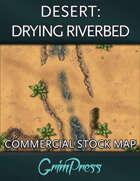 {Commercial} Stock Map: Desert - Drying Riverbed