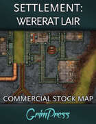 {Commercial} Stock Map: Settlement - Wererat Lair