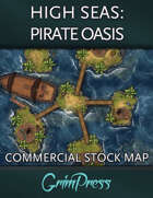 {Commercial} Stock Map: High Seas - Pirate Oasis