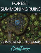 {Commercial} Stock Map: Forest - Summoning Ruins