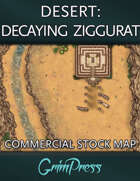 {Commercial} Stock Map: Desert - Decaying Ziggurat