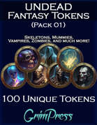 Fantasy Token Pack - Undead #01