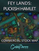 {Commercial} Stock Map: Fey Lands - Puckish Hamlet