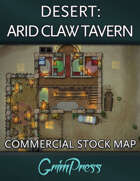 {Commercial} Stock Map: Desert - Arid Claw Tavern