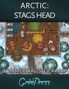 {Commercial} Stock Map: Arctic - Stags Heads