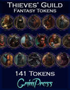 Fantasy Token Pack - Thieves' Guild