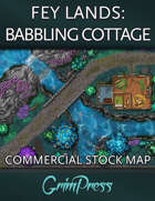 {Commercial} Stock Map: Fey Lands - Babbling Cottage