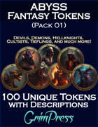 Fantasy Token Pack - Abyss #01