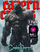 {Roll20} Cavern Crawls 5 Pack (#016 - #020)