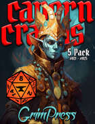 {Foundry VTT} Cavern Crawls 5 Pack (#021 - #025)