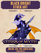 Premium Stock Art: Black Knight (Cities of Myth)