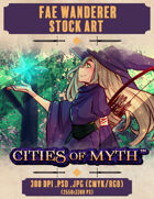 Premium Stock Art: Fey Wonderer (Cities of Myth)