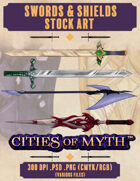 Premium Stock Art: Swords and Shields (Cities of Myth)