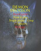 Demon Invasion board game (1-3, coop)