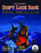 Don't  Look Back: Conspiracy Horror Role-Playing