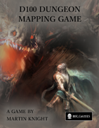 D100 Dungeon - Mapping Game Print and Play