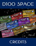 D100 Space Credits (Accessory 4) Print and Play
