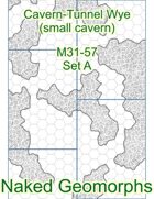 Cavern-Tunnel Wye (small cavern) Set A (M31-57A)