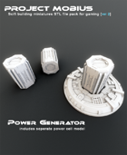 3D Printable Power Generator Includes Seperate Power Cell