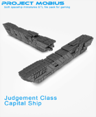3D Printable Judgement Class Capital Ship