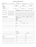 ROTA: Realms of the Ancients Character Sheet (Standard)
