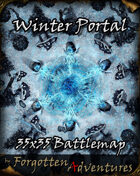 Winter Portal 35x35 Battlemap