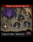 Creature Tokens Pack 25