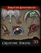 Creature Tokens Pack 33