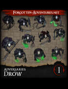 Adversaries - Drow - Pack 1
