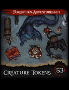 Creature Tokens Pack 53
