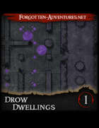 Drow Dwellings - Pack 1
