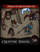 Creature Tokens Pack 58