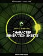 World of AEIOUS: Character Generation Sheets