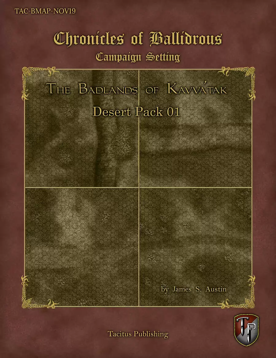 CoB - Battle Maps - The Badlands of Kavva'tak - Desert Pack 01 ...