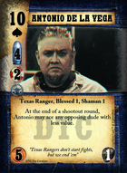 Antonio De La Vega - Custom Card
