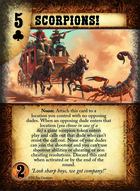Scorpions! - Custom Card