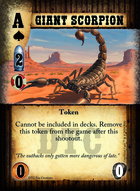 Giant Scorpion - Custom Card
