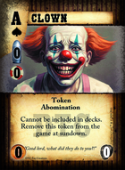 Clown - Custom Card
