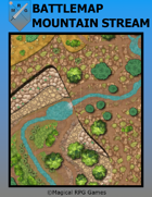 Battlemap Mountain Stream